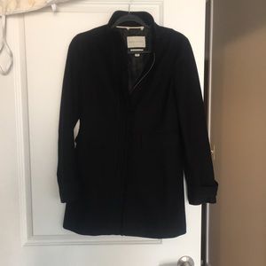 Banana Republic Black Peacoat size XS
